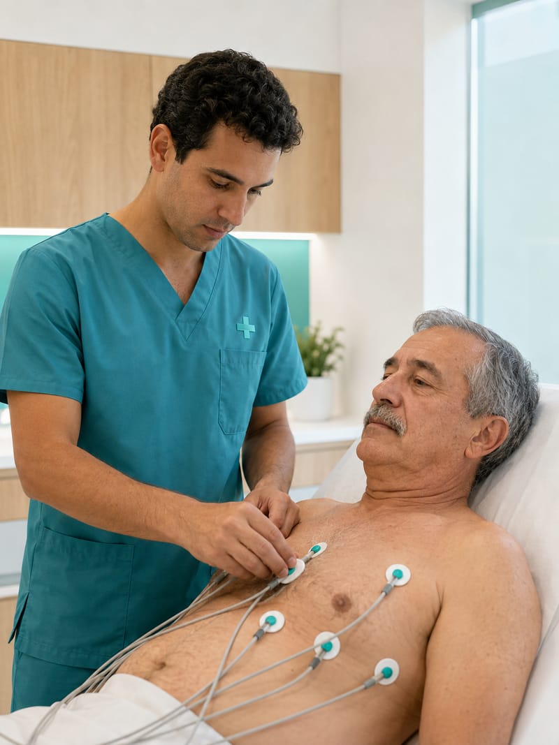 Electrocardiogram in Lourinhã – Central de Saúde
