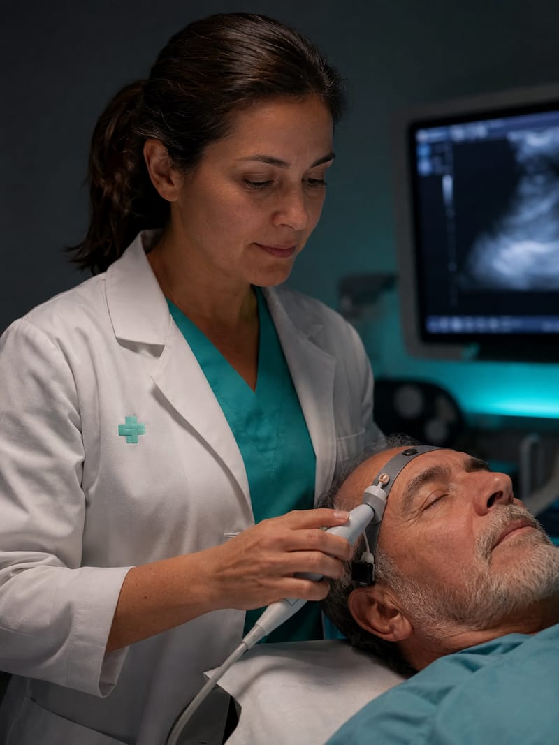 Transcranial Doppler ultrasound in Lourinhã – Central de Saúde